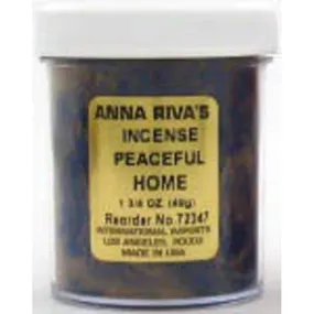 1 3/4 oz Anna Riva Incense Powder - Peaceful Home