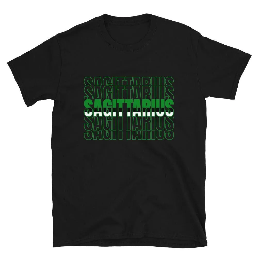 1 Low Lucky Green Shirt Sagittarius