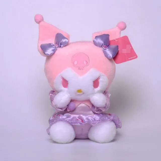 23cm Cartoon Stuffed Animals Kuromi My Melody Cinnamoroll Plush Toy Anime Kawaii Cute Soft Plushie Appease Girls Doll Toys Gifts