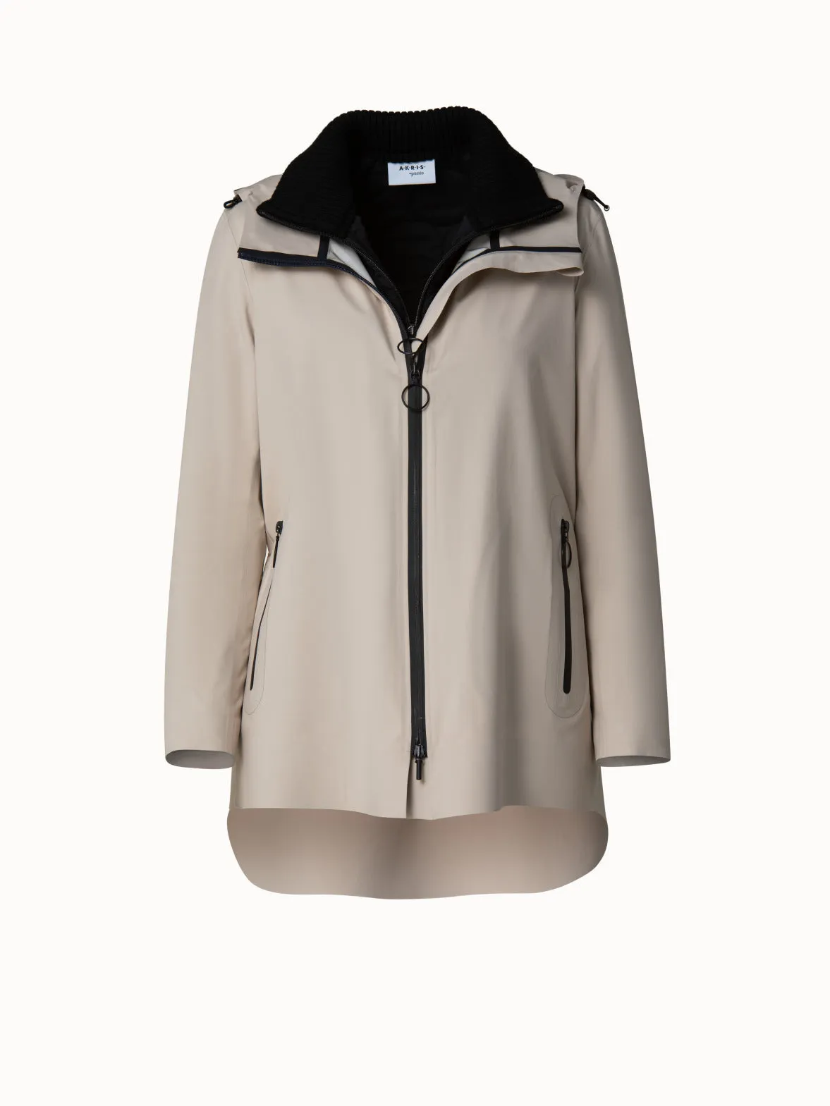 3-in-1 Parka mit Kapuze und Jacke