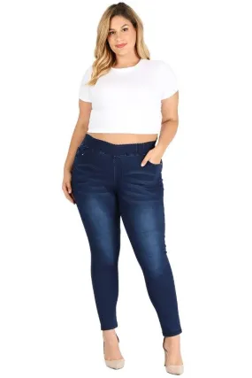 4X/5X-5X/6X Super Plus Size Jeggings Pants