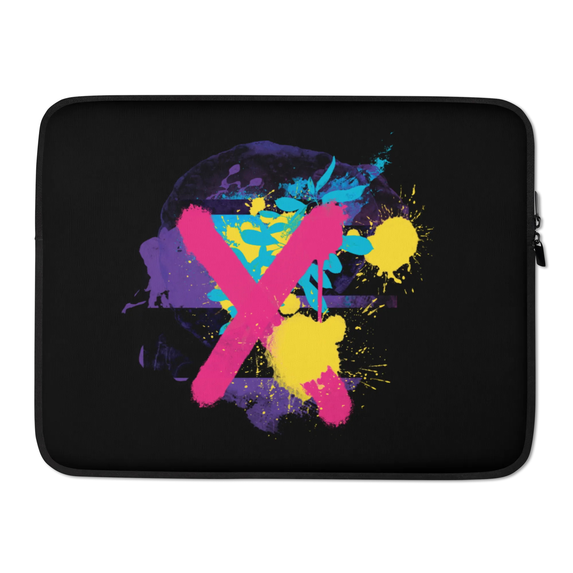 Abstract Series 01 Laptop Sleeve Black