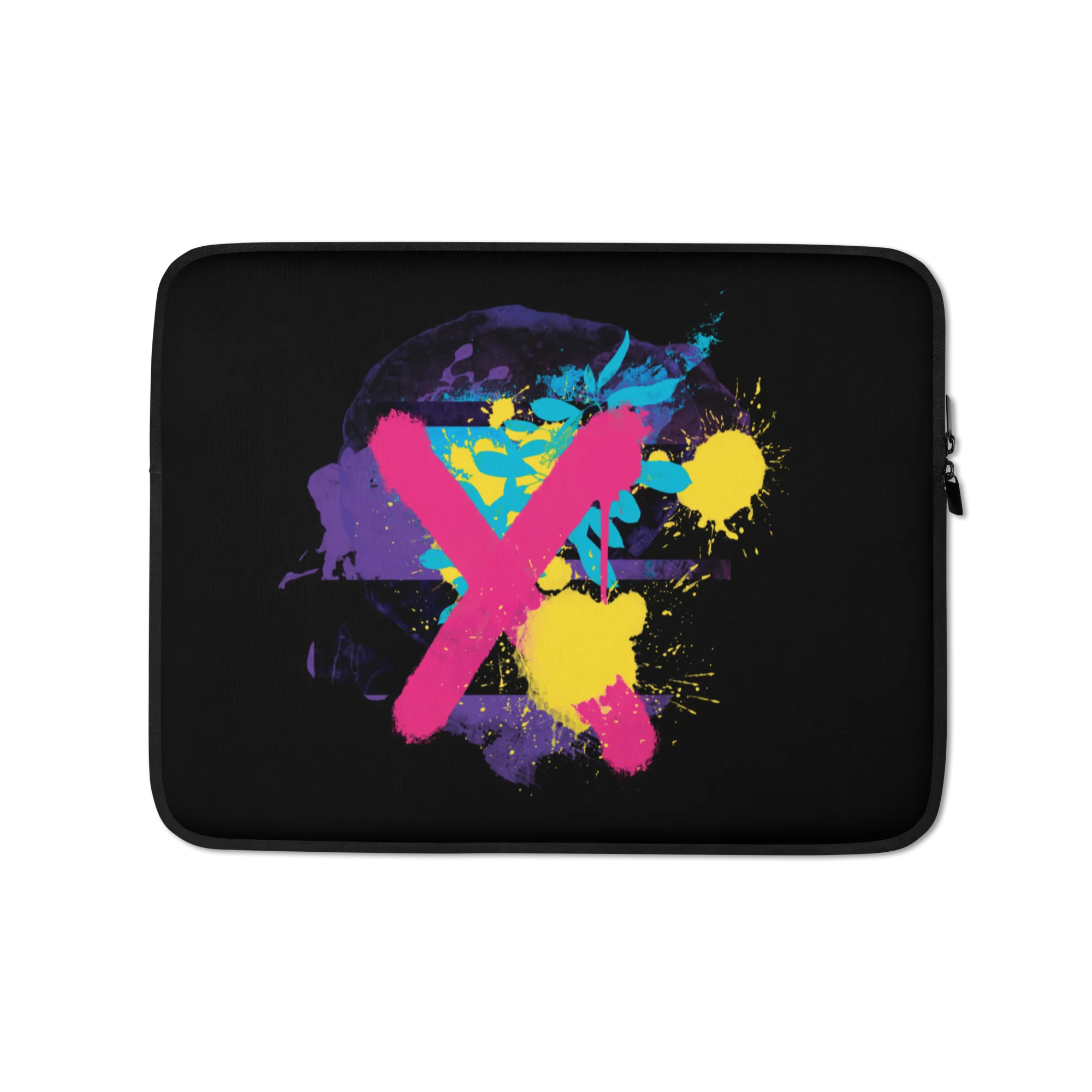 Abstract Series 01 Laptop Sleeve Black