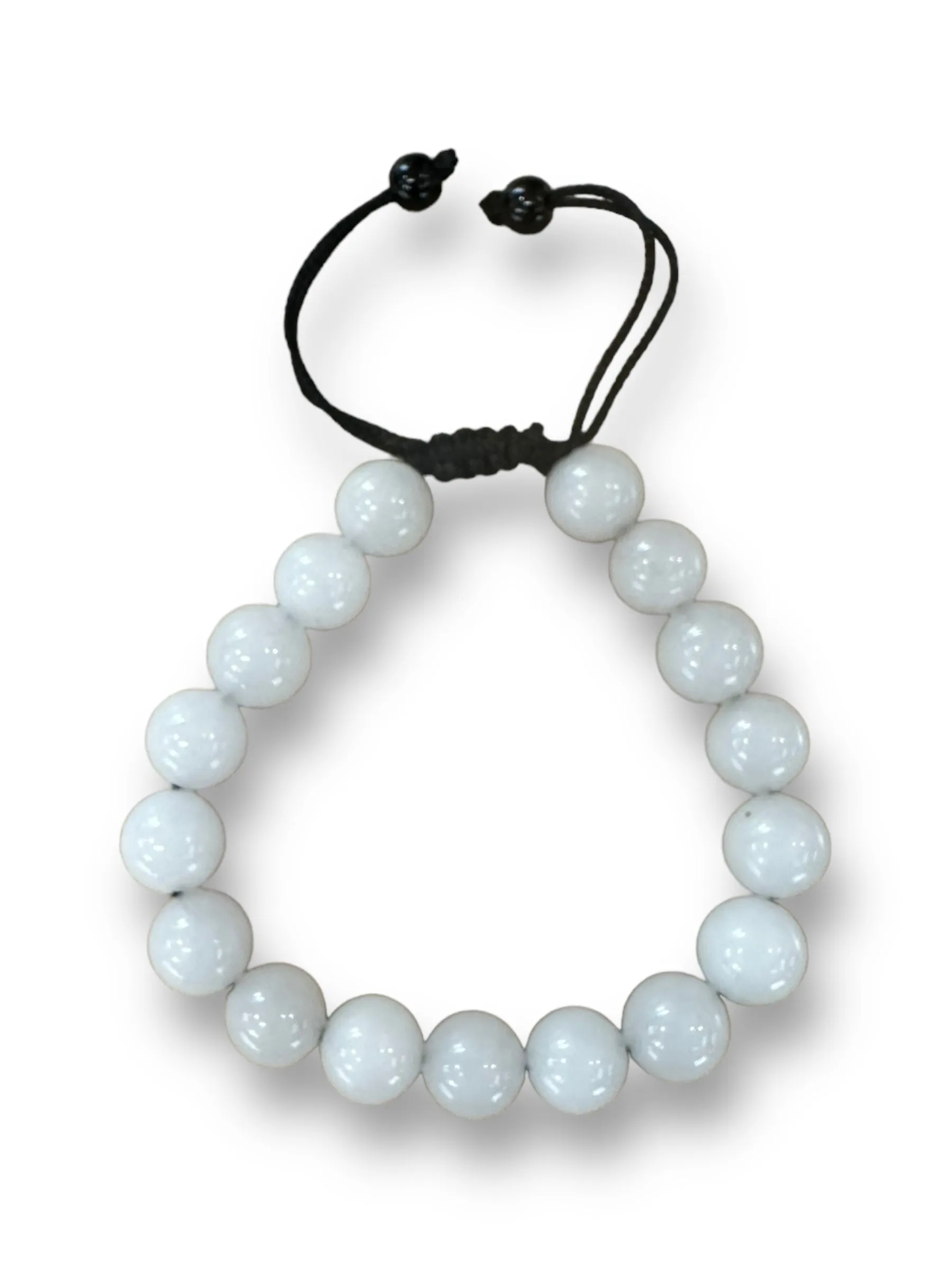 Adjustable Moonstone Mala Bracelet