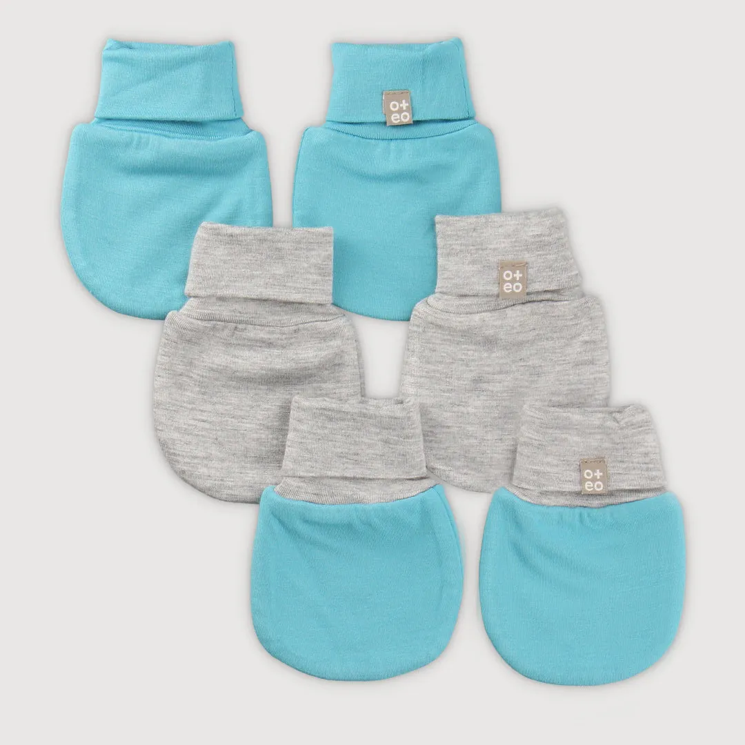 All Things Wonder Bamboo Mittens 3 Pc Bundle (Grn)