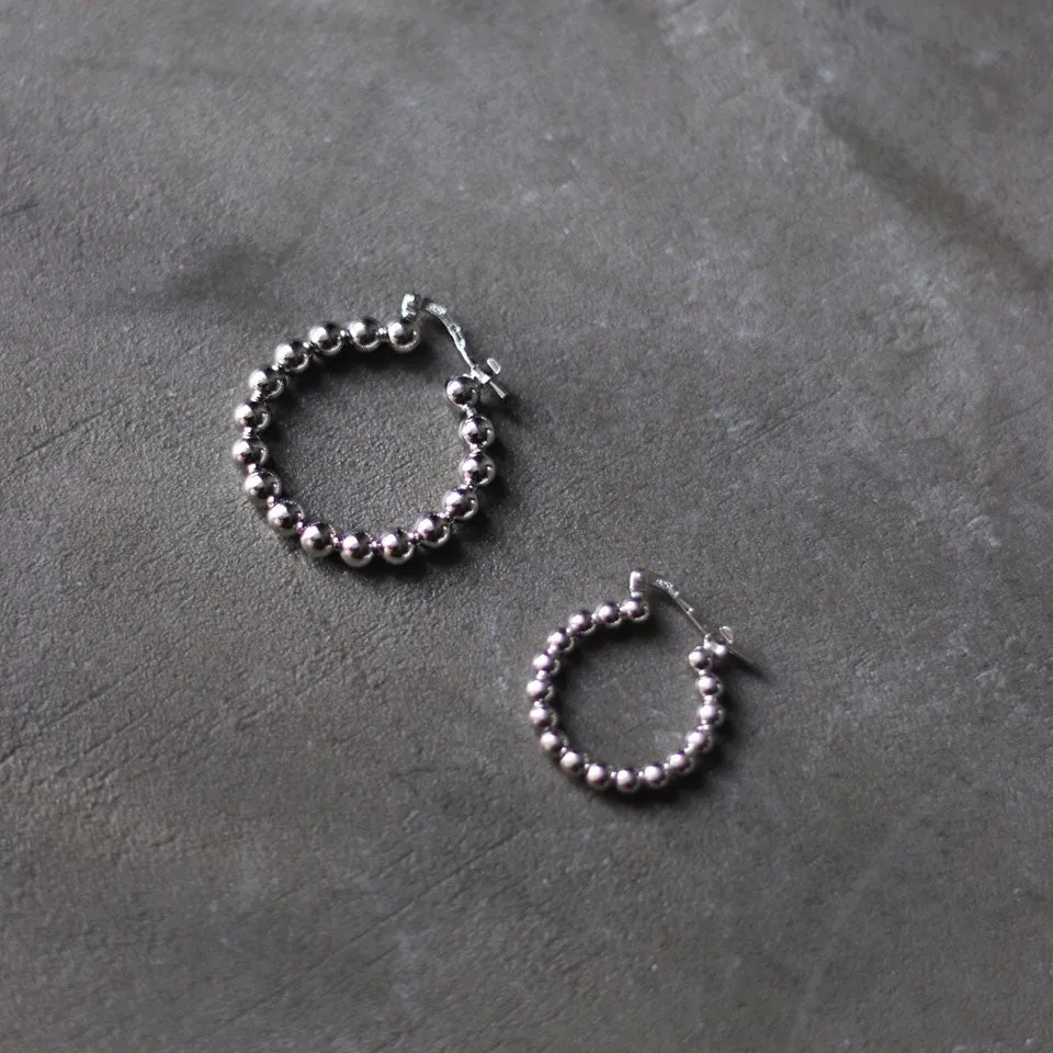 Anna Silver Hoops