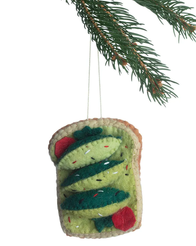 Avocado Toast Ornament