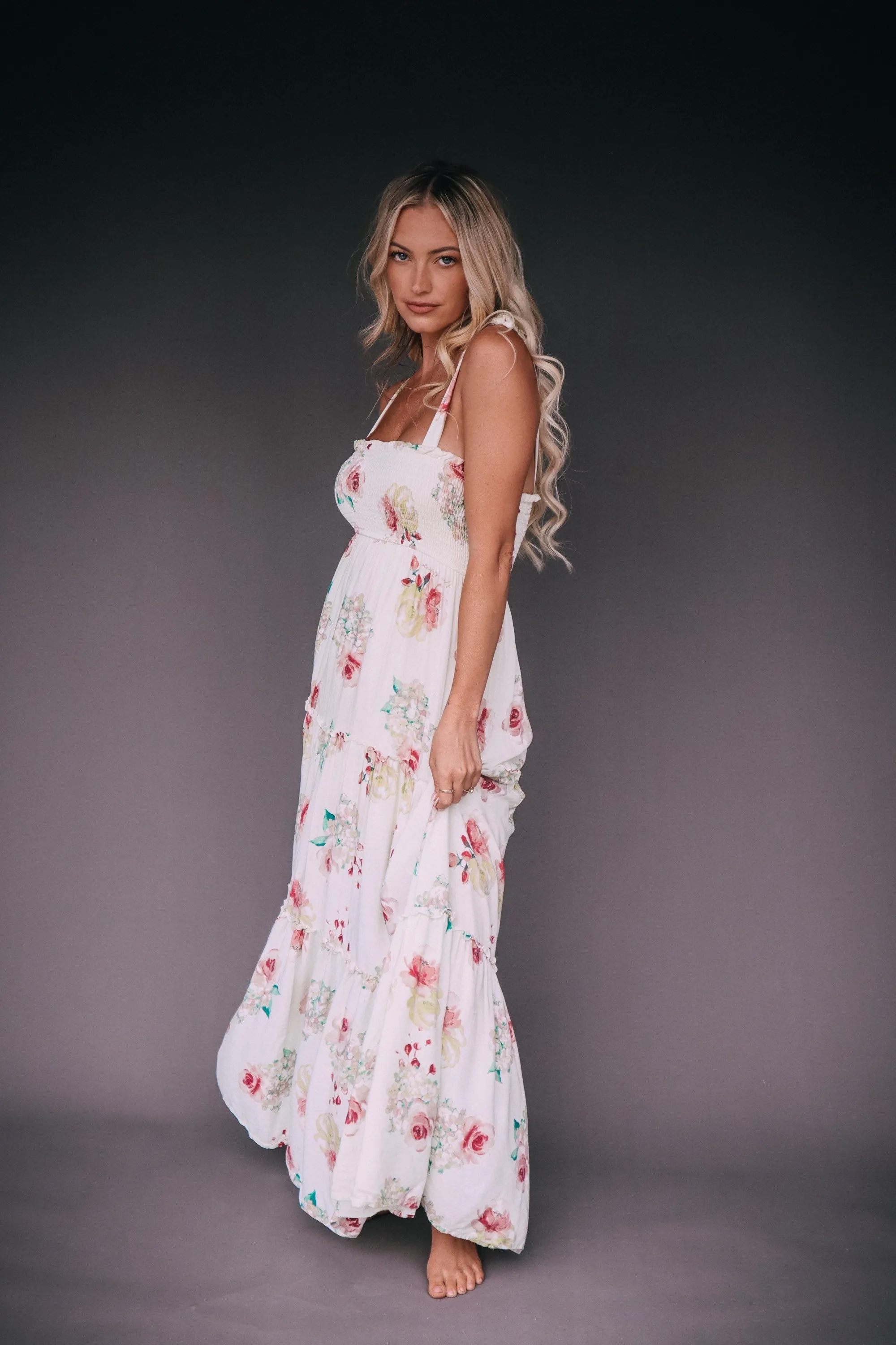 Baby Doll Maxi - Exclusive Floral Dream Print