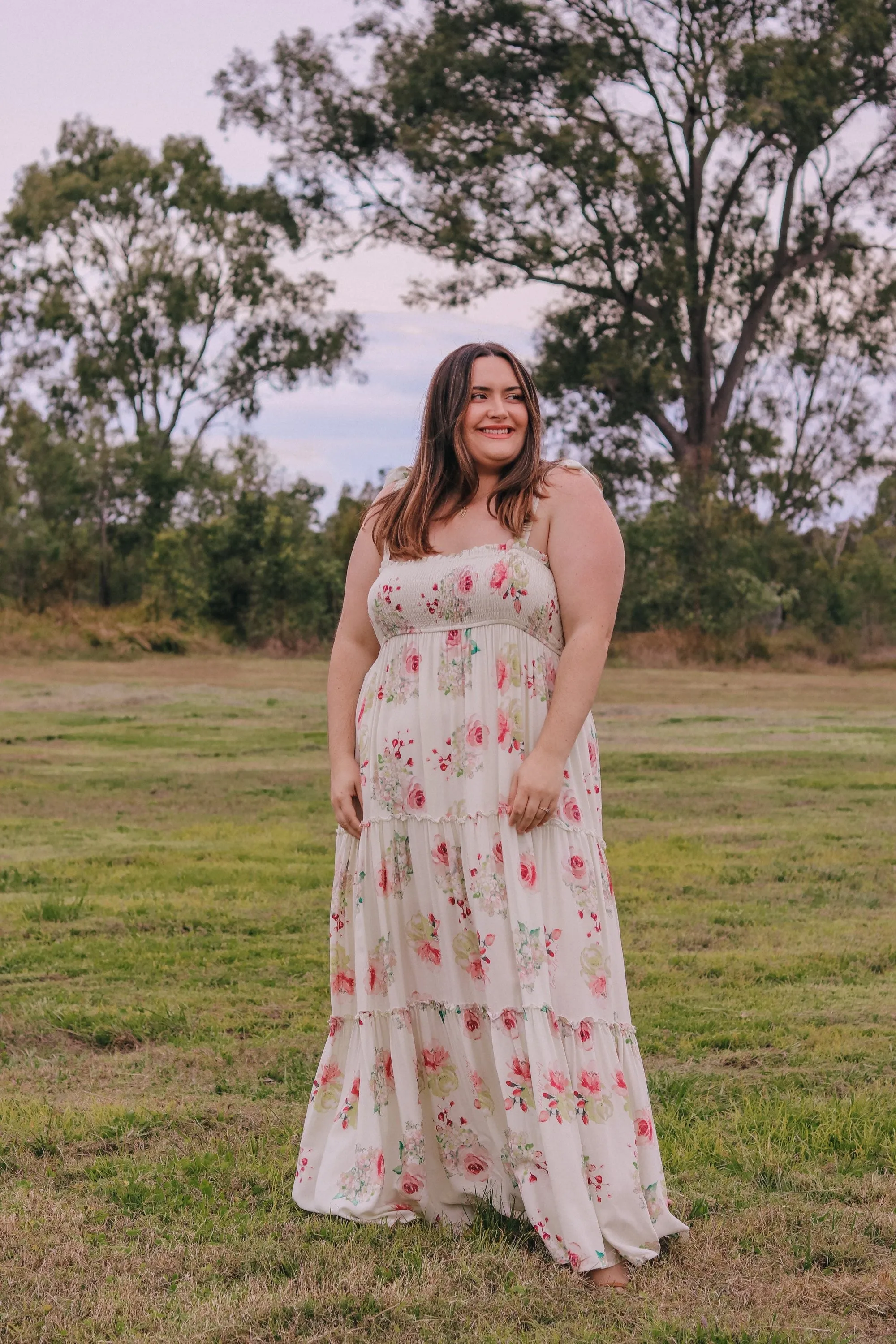 Baby Doll Maxi - Exclusive Floral Dream Print