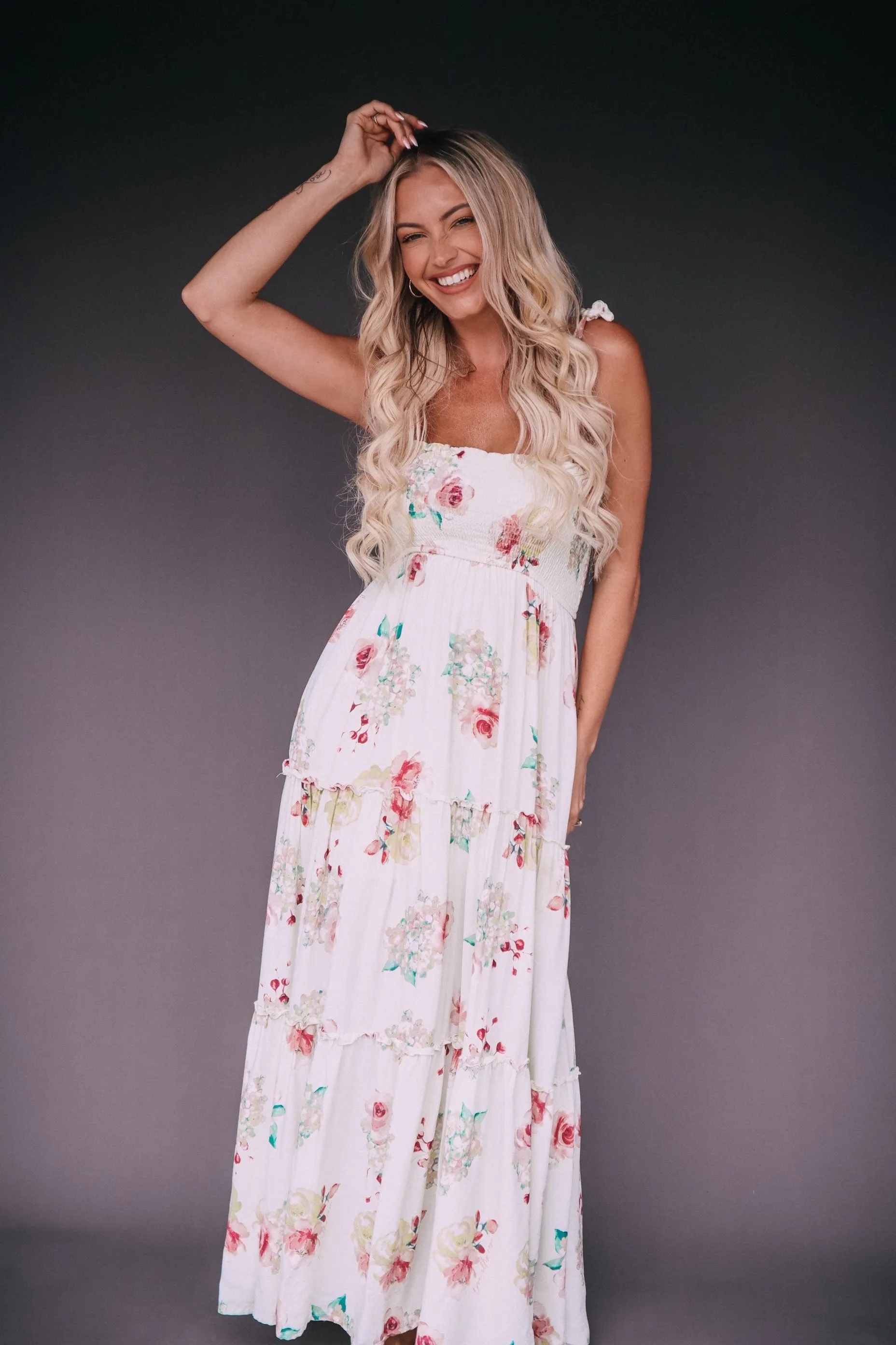 Baby Doll Maxi - Exclusive Floral Dream Print