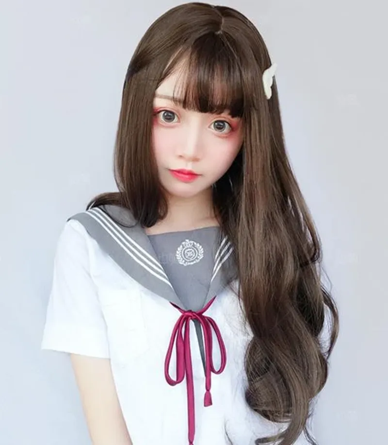 Big Wave Long Roll Wig AD11683