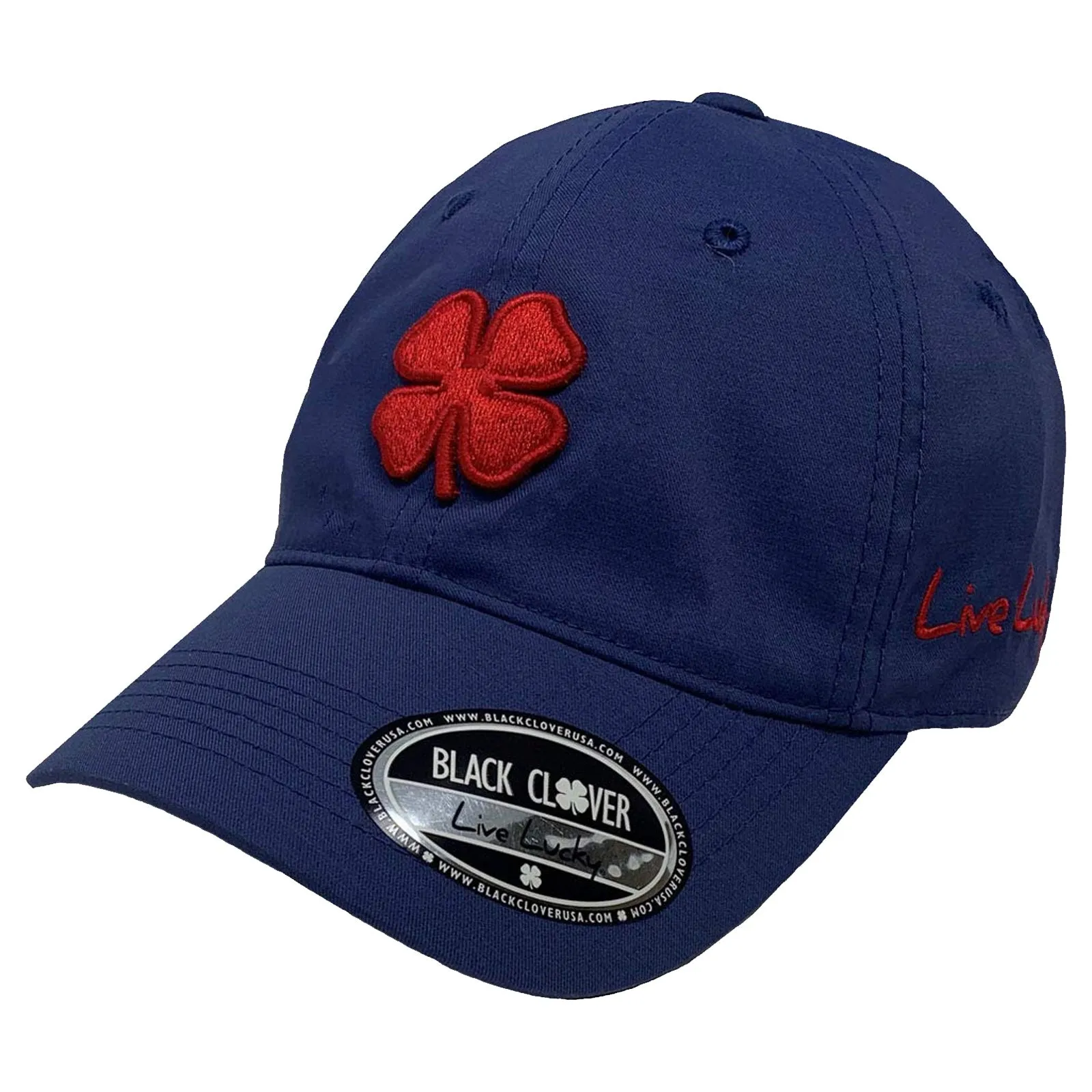 Black Clover Mens Casual Luck Cap