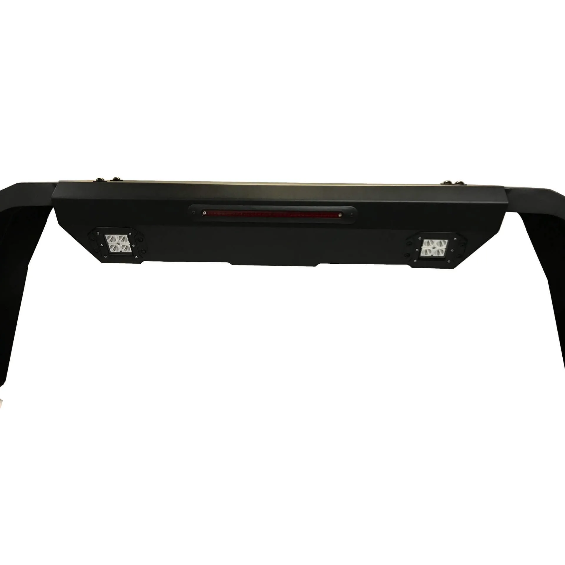 Black Side Mesh Roll Sports Bar with LED Work Lights for the Ford Ranger 2022 