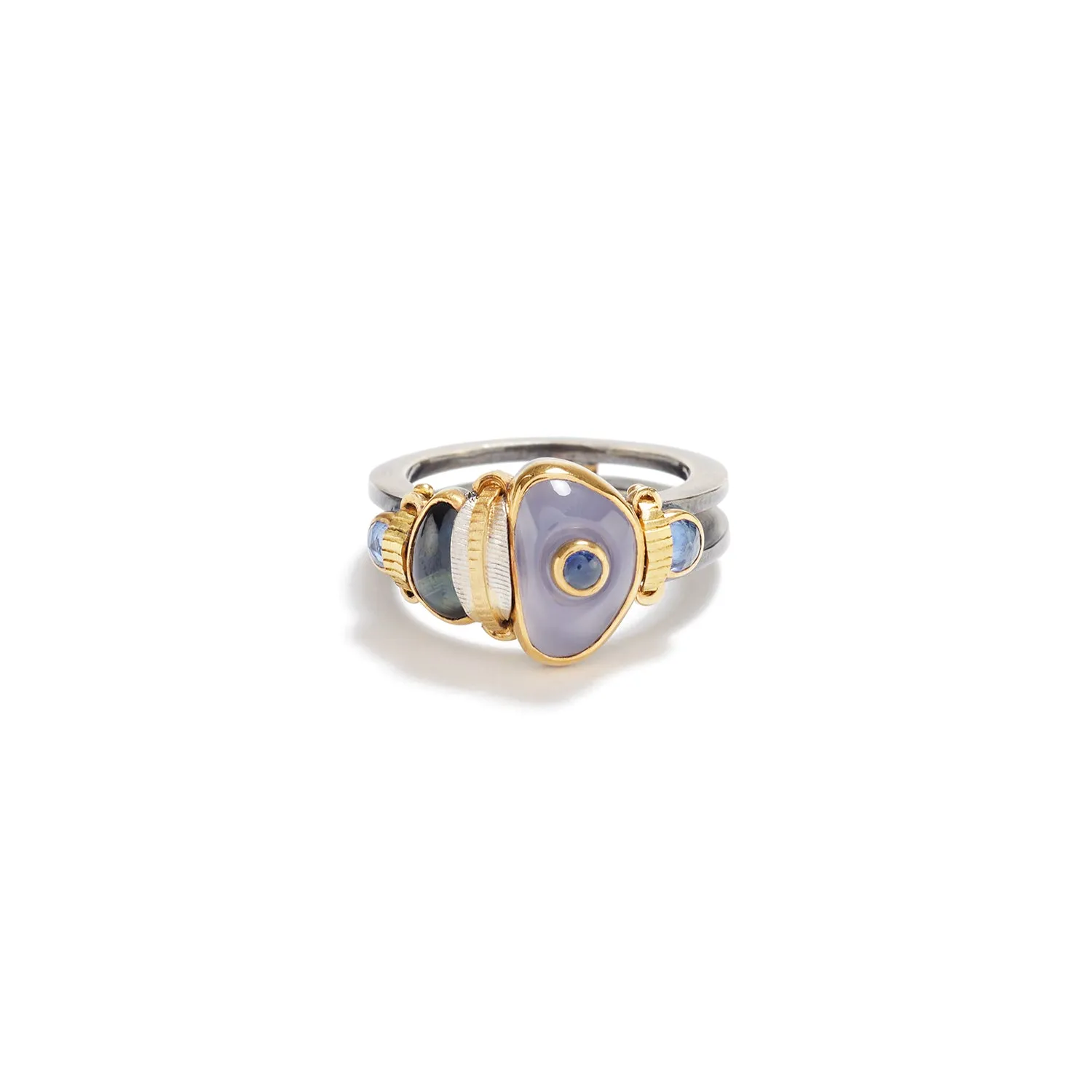 Blue Chalcedony Ring