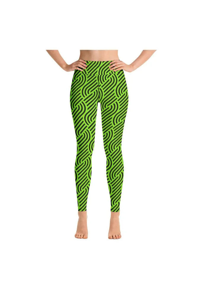 Bright Green Yoga Leggings