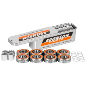 Bronson Speed Co. G3 Skateboard Bearings 8 Pack