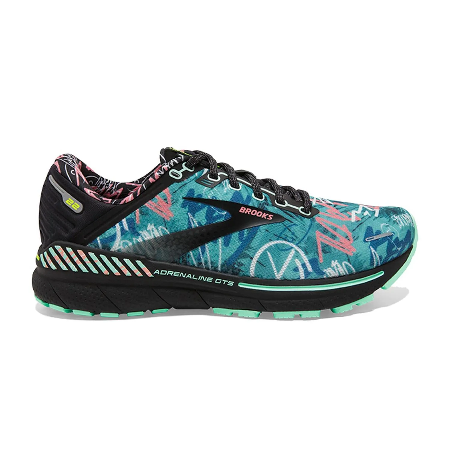 Brooks Adrenaline GTS 22 Disco Pack Mujer