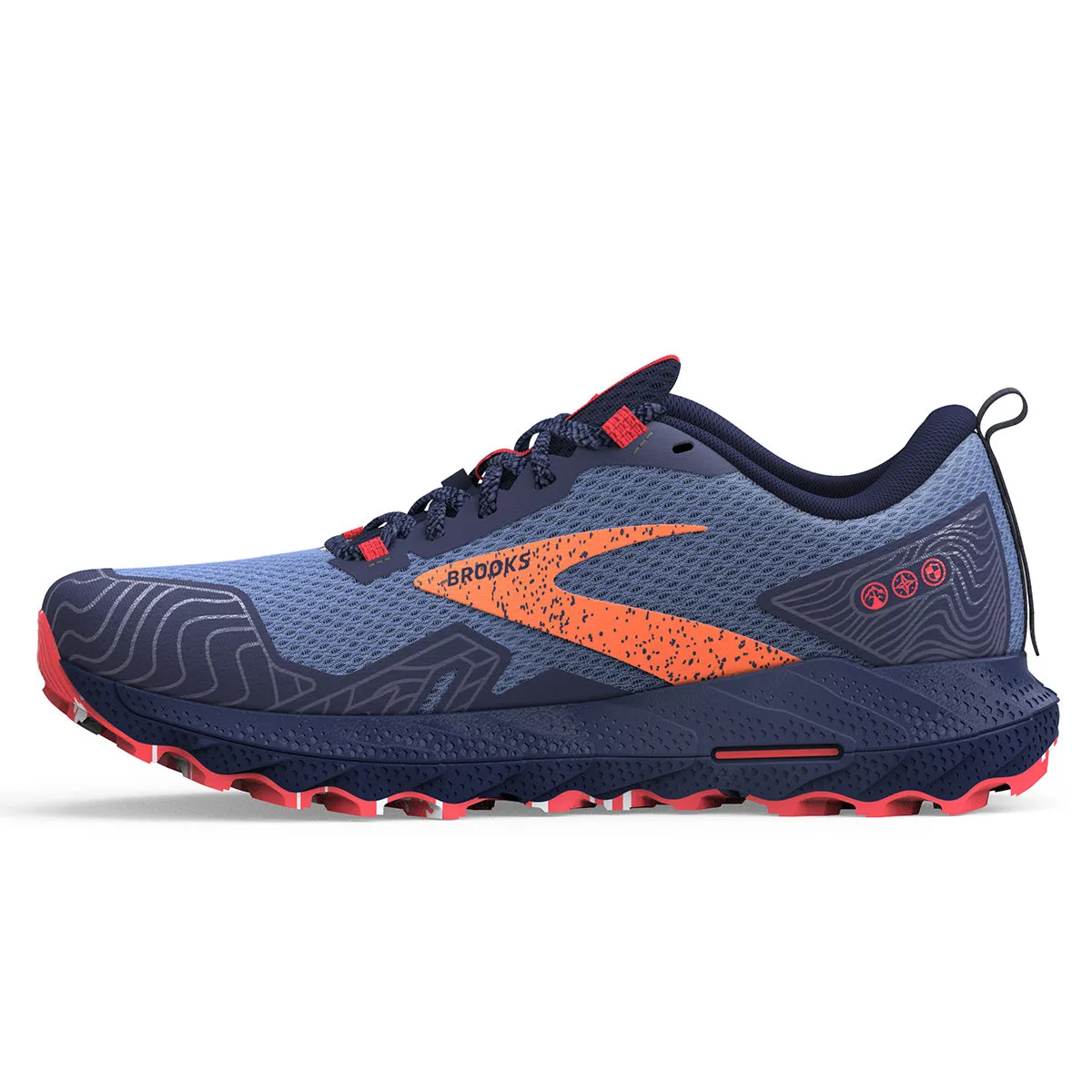 Brooks Cascadia 17 GTX Womens | Navy/bittersweet/peacoat