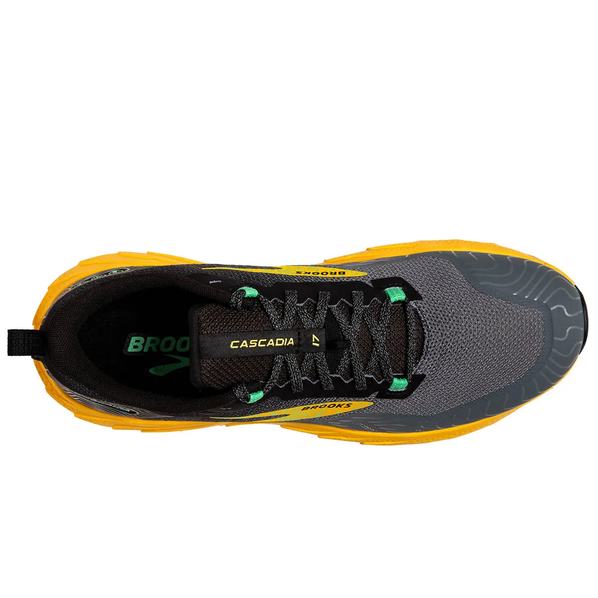 Brooks Cascadia 17 Mens | Lemon Chrome/sedona Sage