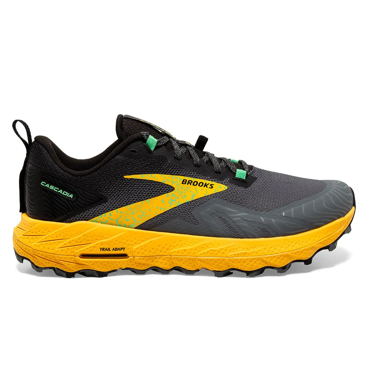 Brooks Cascadia 17 Mens | Lemon Chrome/sedona Sage