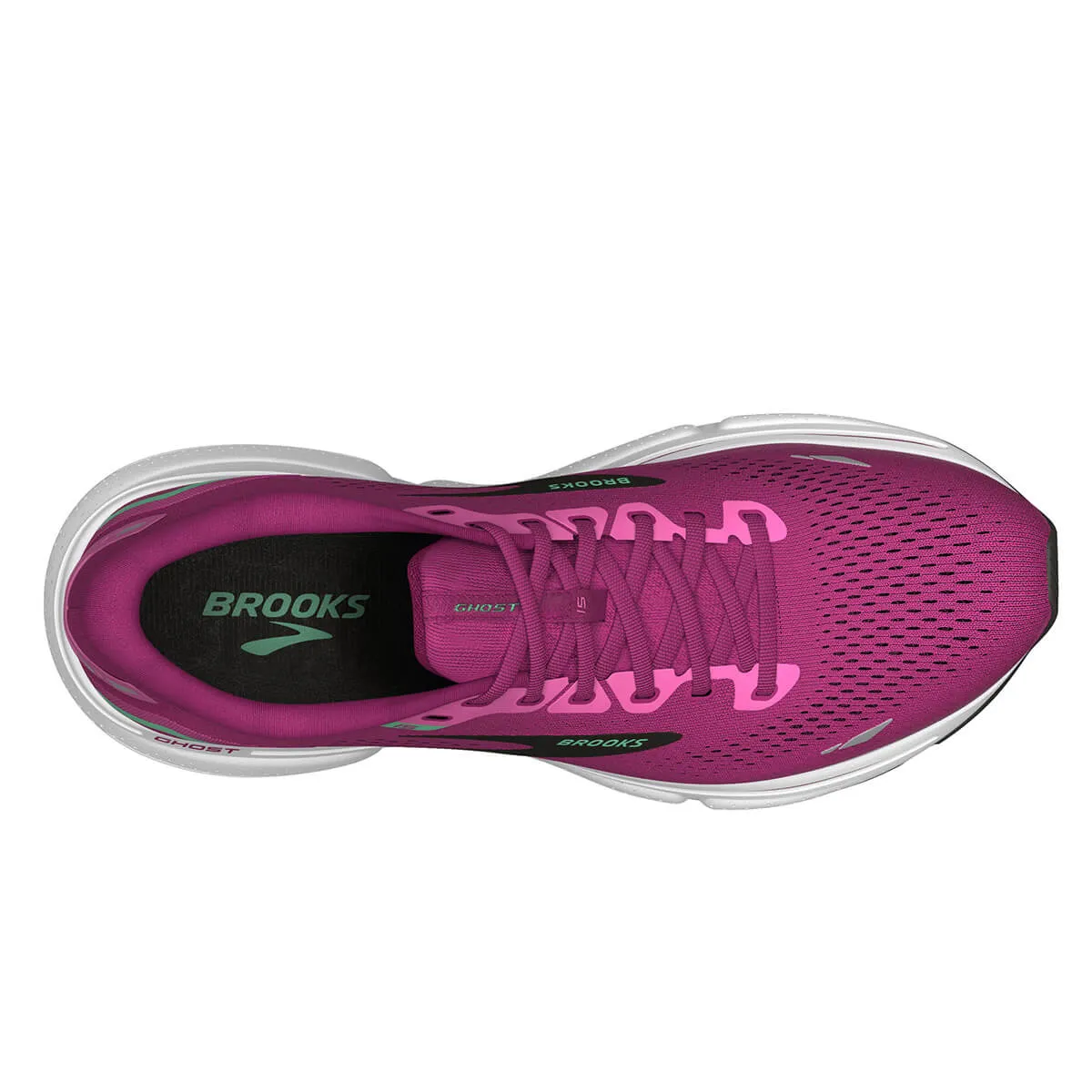 Brooks Ghost 15 Womens | Pink/festival Fuchsia/black