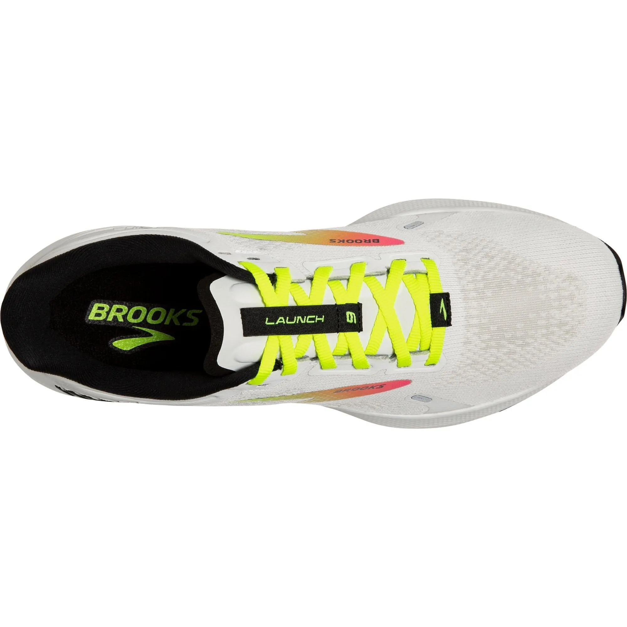 Brooks Launch GTS 9 Womens Running Shoes - White