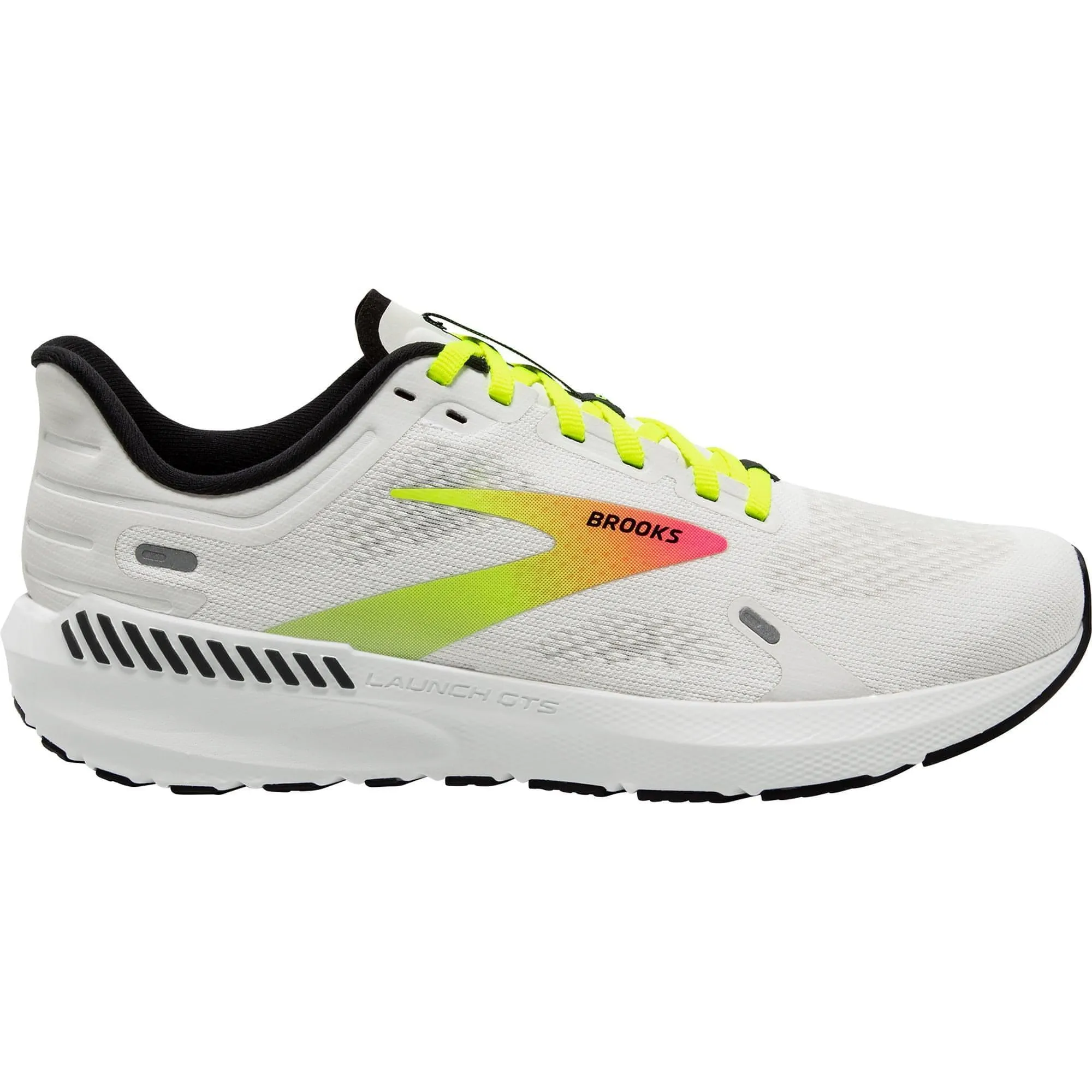 Brooks Launch GTS 9 Womens Running Shoes - White