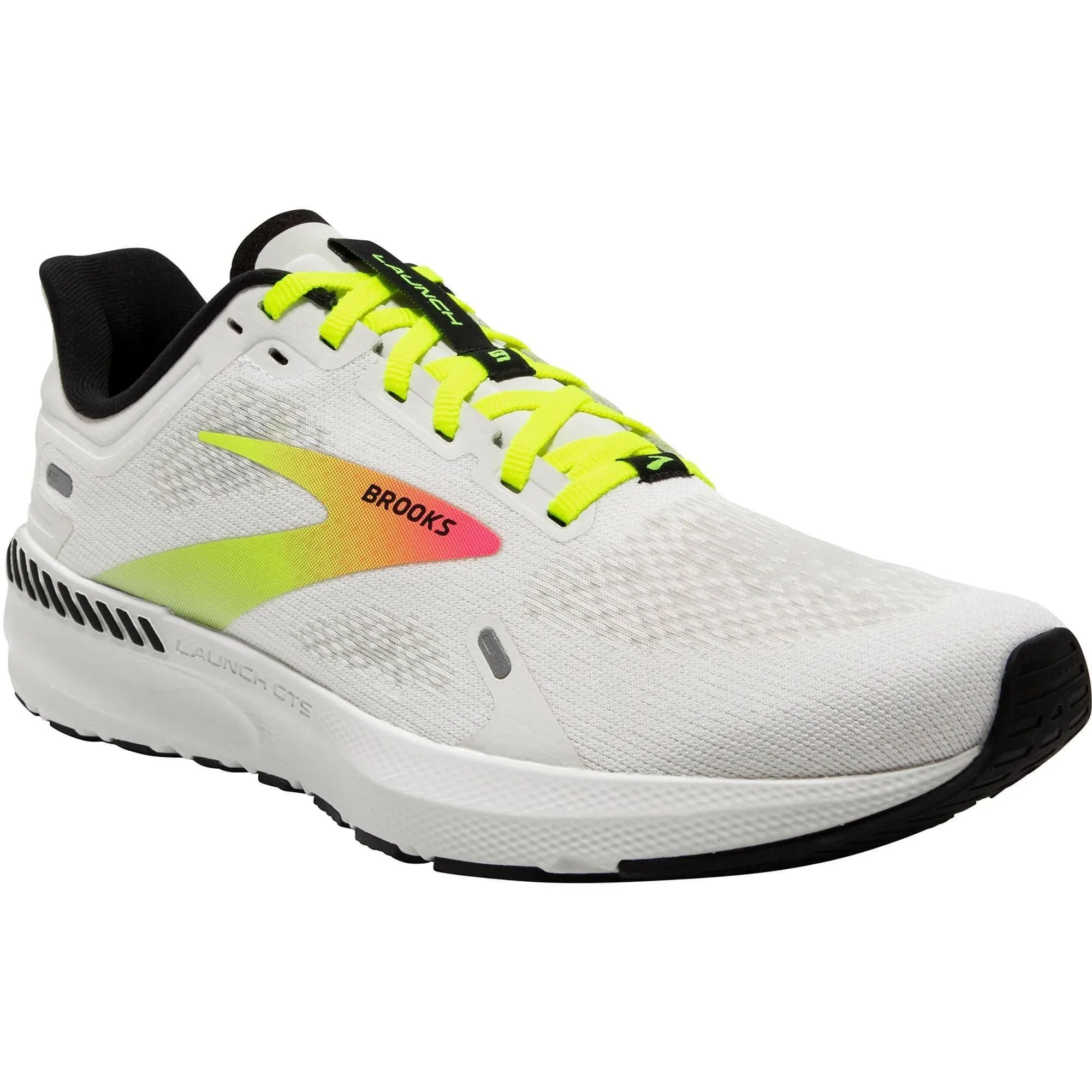 Brooks Launch GTS 9 Womens Running Shoes - White