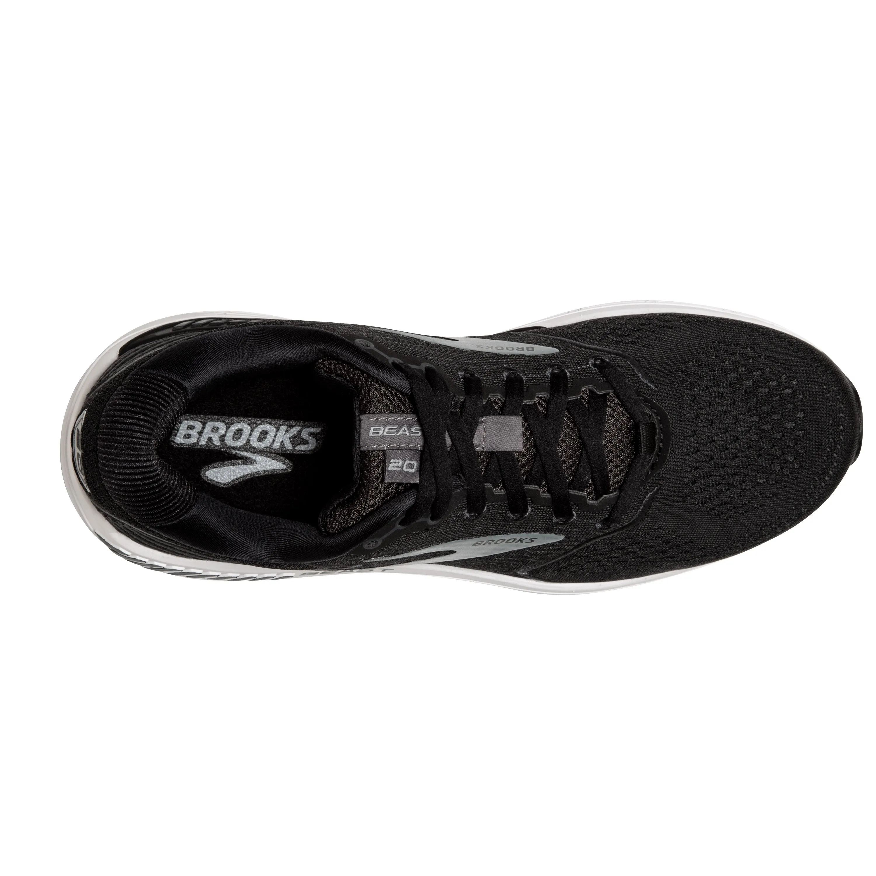 'Brooks' Men's Beast 20 - Black / Ebony / Grey