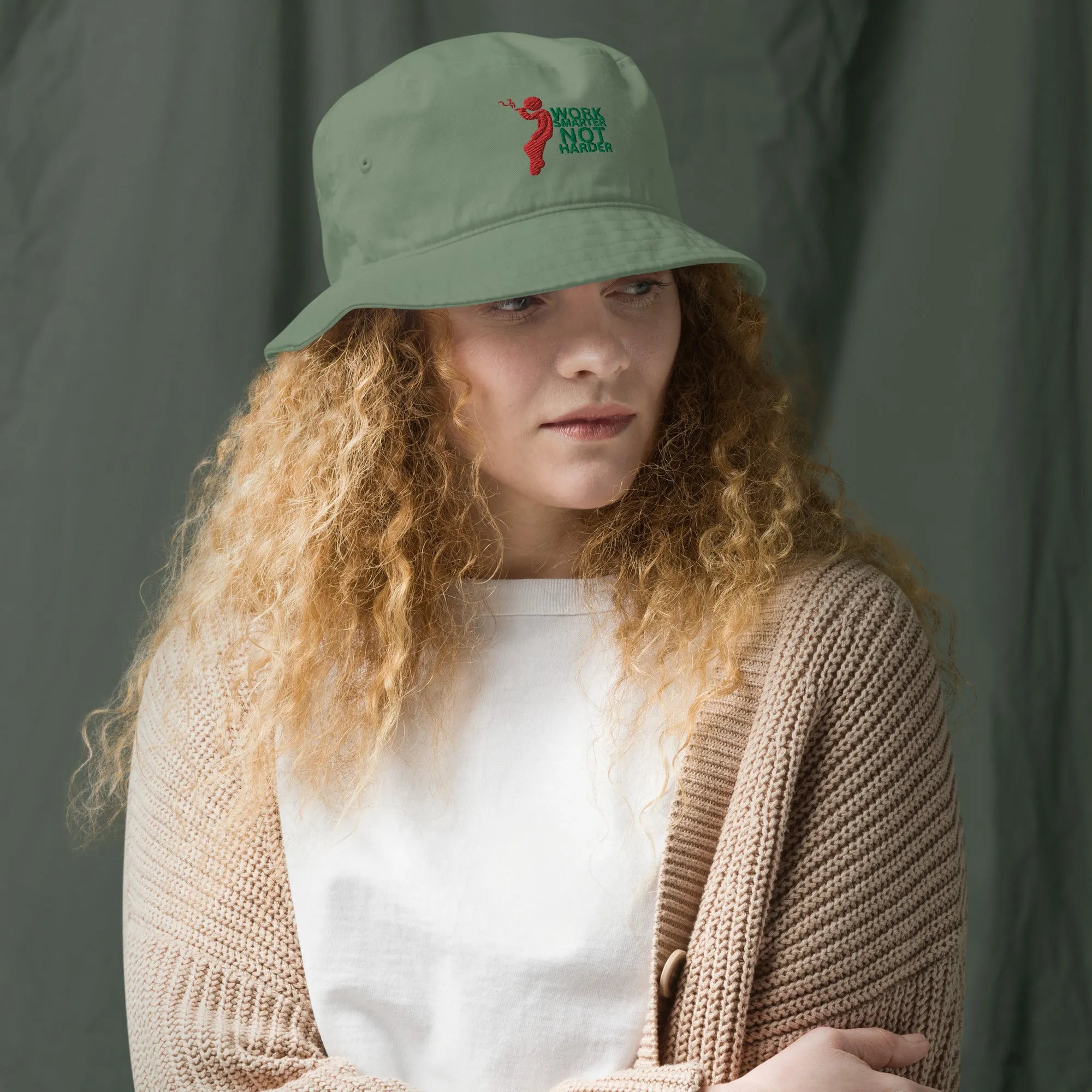 Cannabis Inspired Organic bucket hat