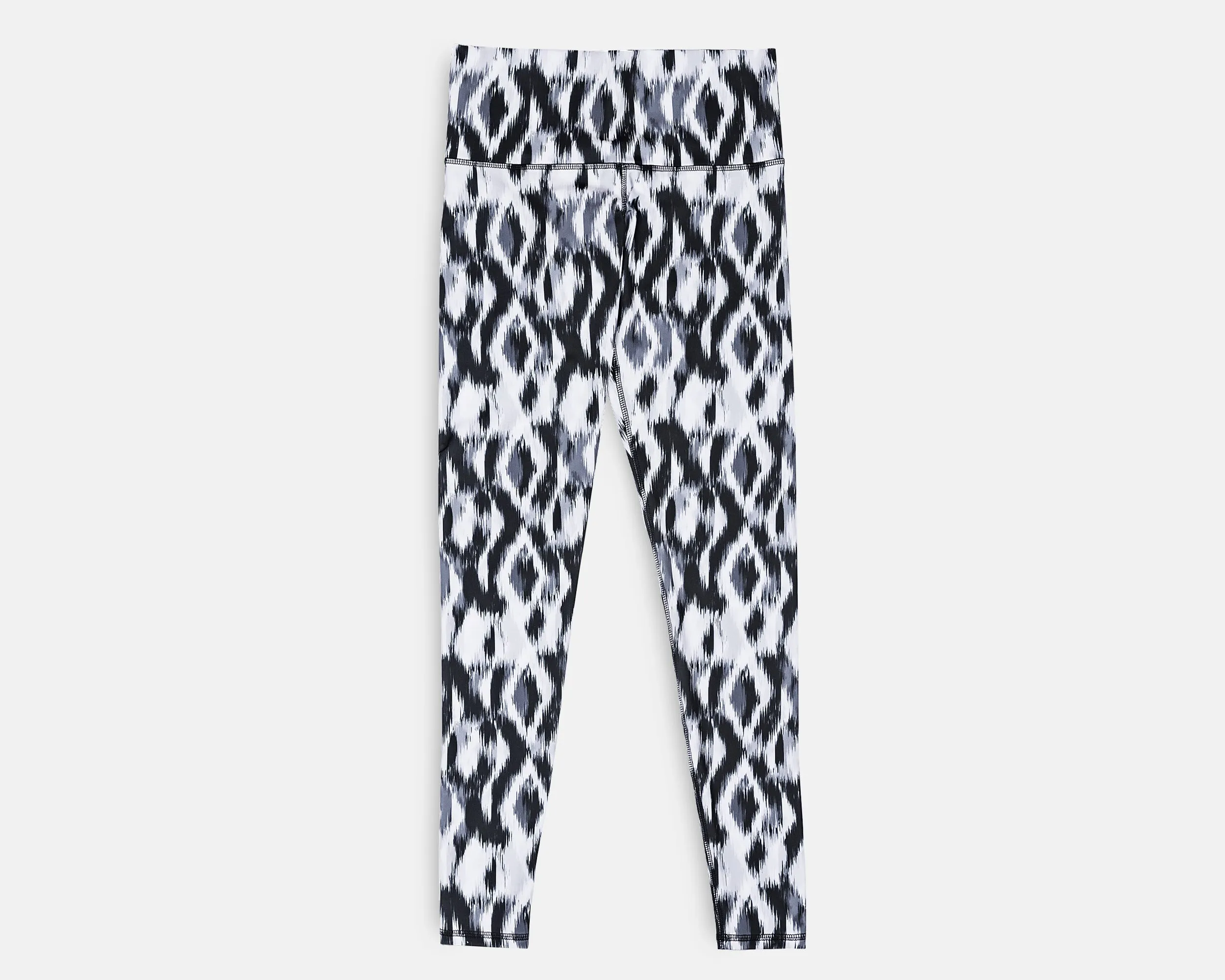 Charly Legging in Blurred Ikat Print