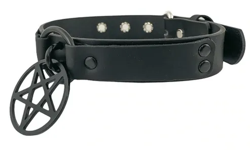 Classic Goth Black Collar