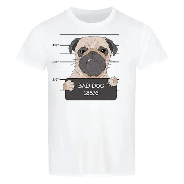 Classic Organic Shirt Frontdruck/ Bad Dog