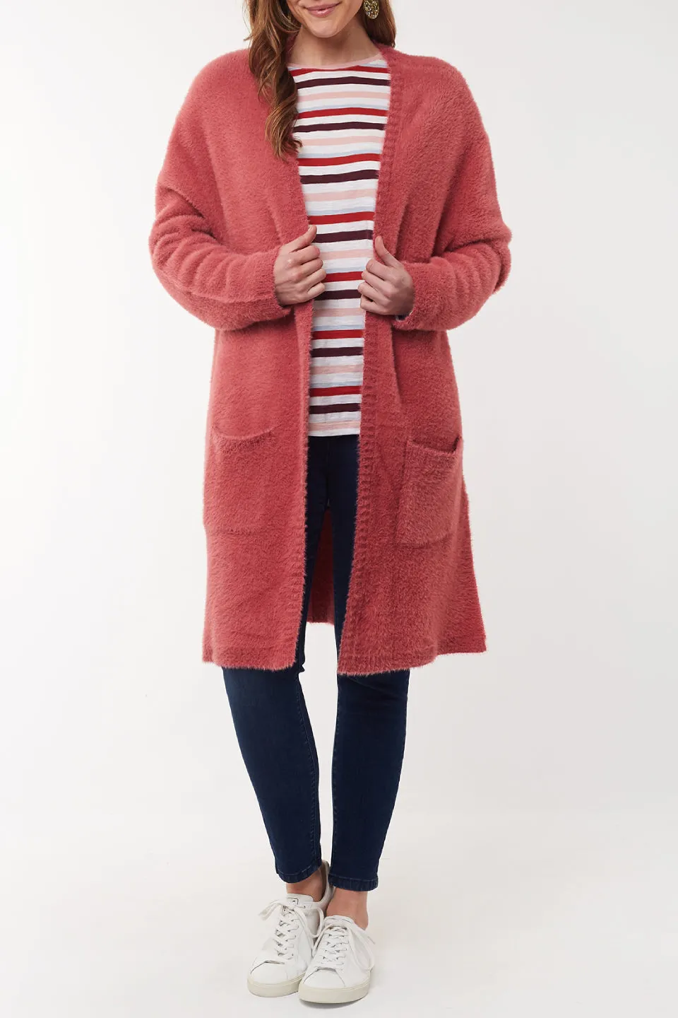 Comfort Deep Rose Cardi