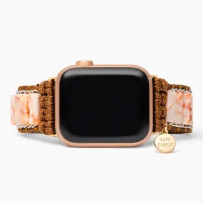 Delicate Imperial Jasper Apple Watch Strap