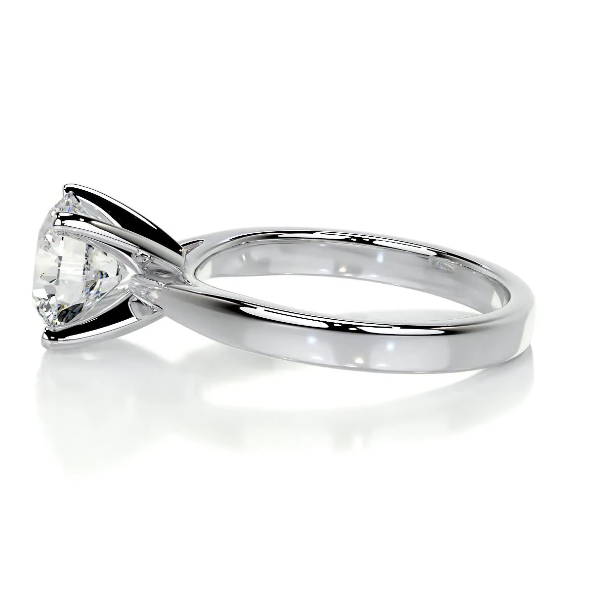 Diana Diamond Engagement Ring -18K White Gold