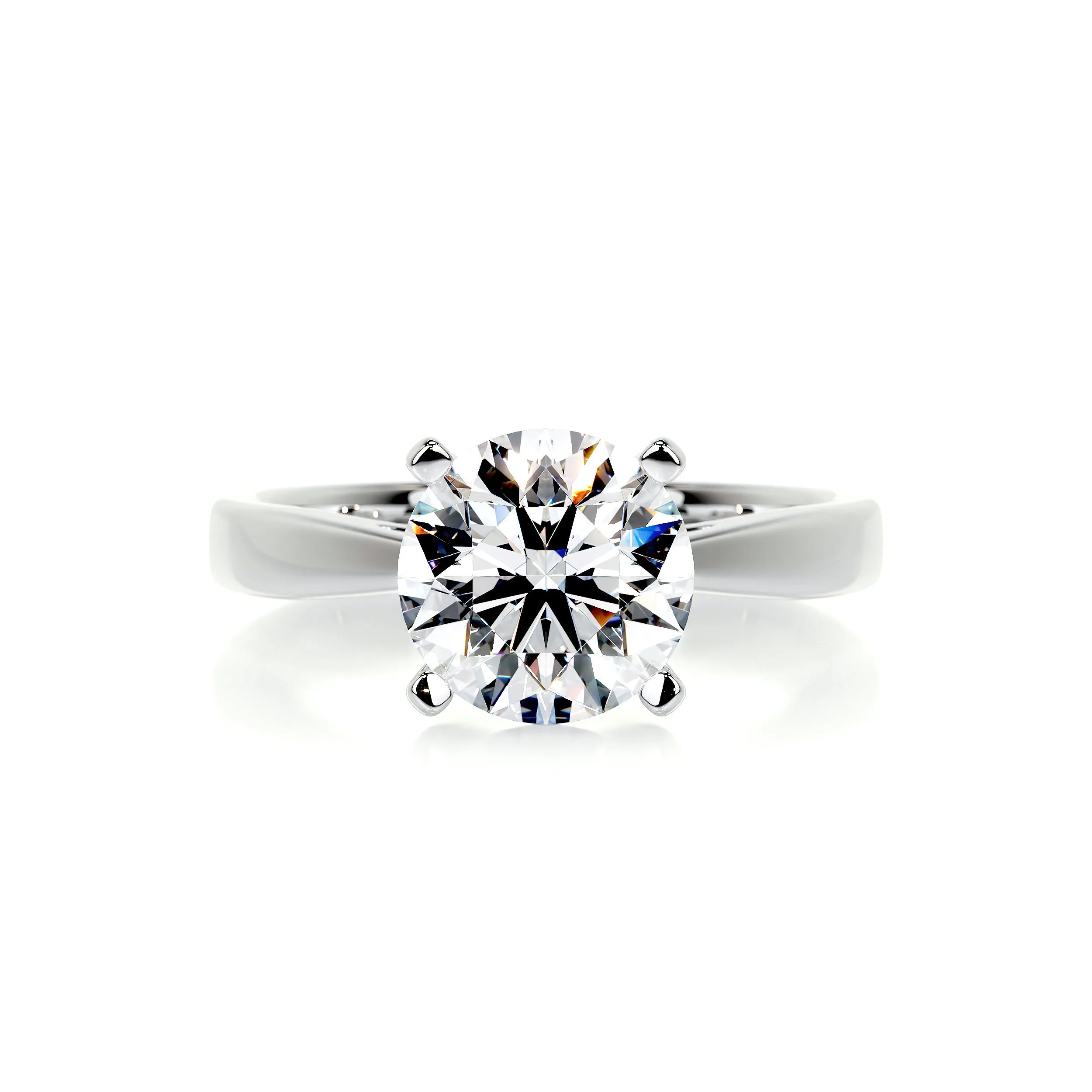 Diana Diamond Engagement Ring -18K White Gold