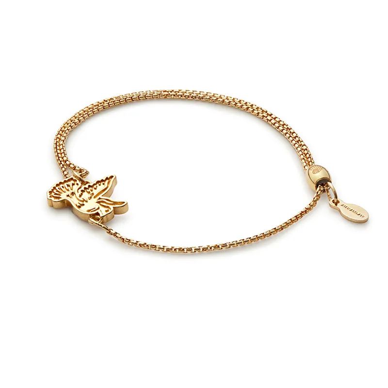 Dove Pull Chain Bracelet