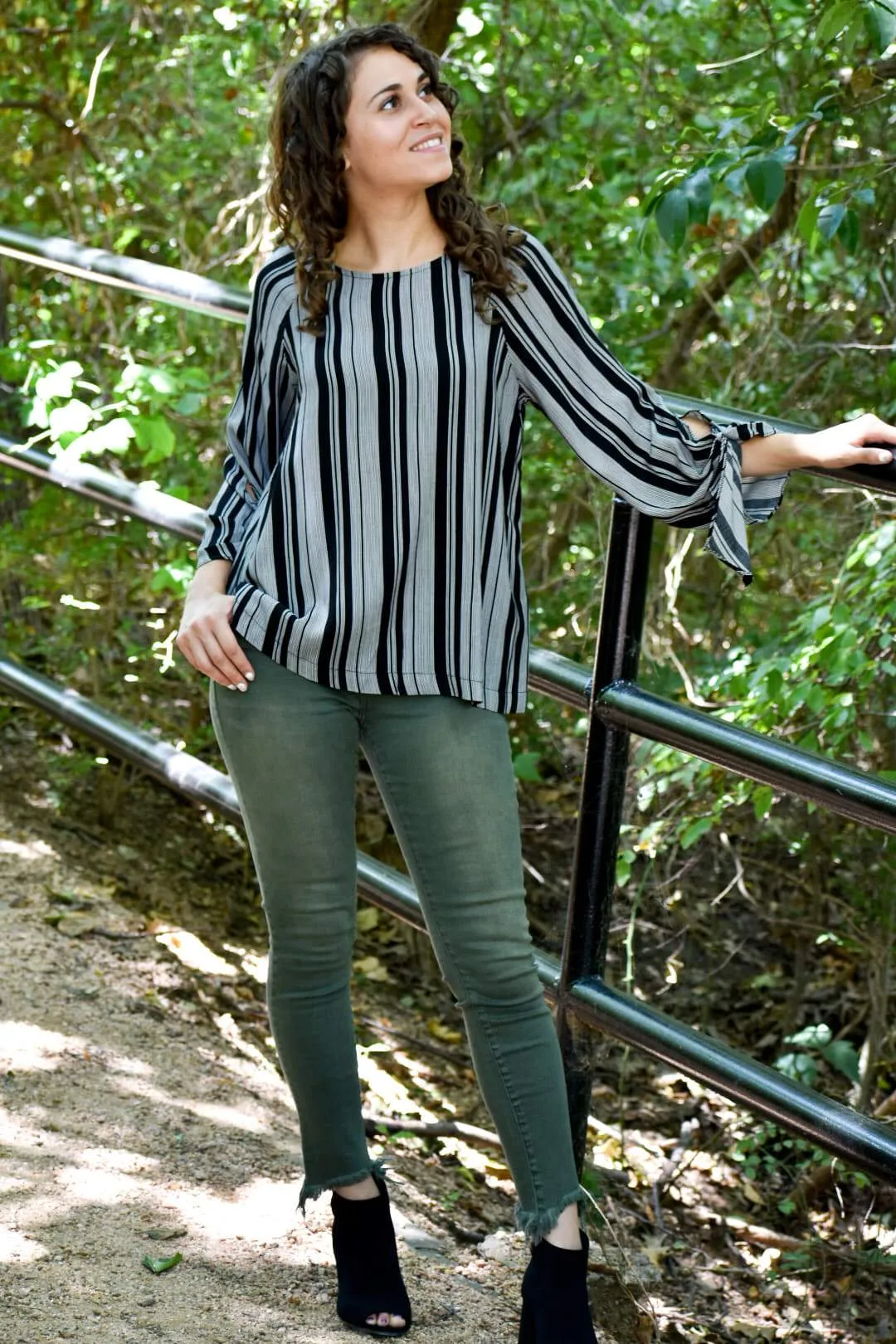 Echo Striped Blouse