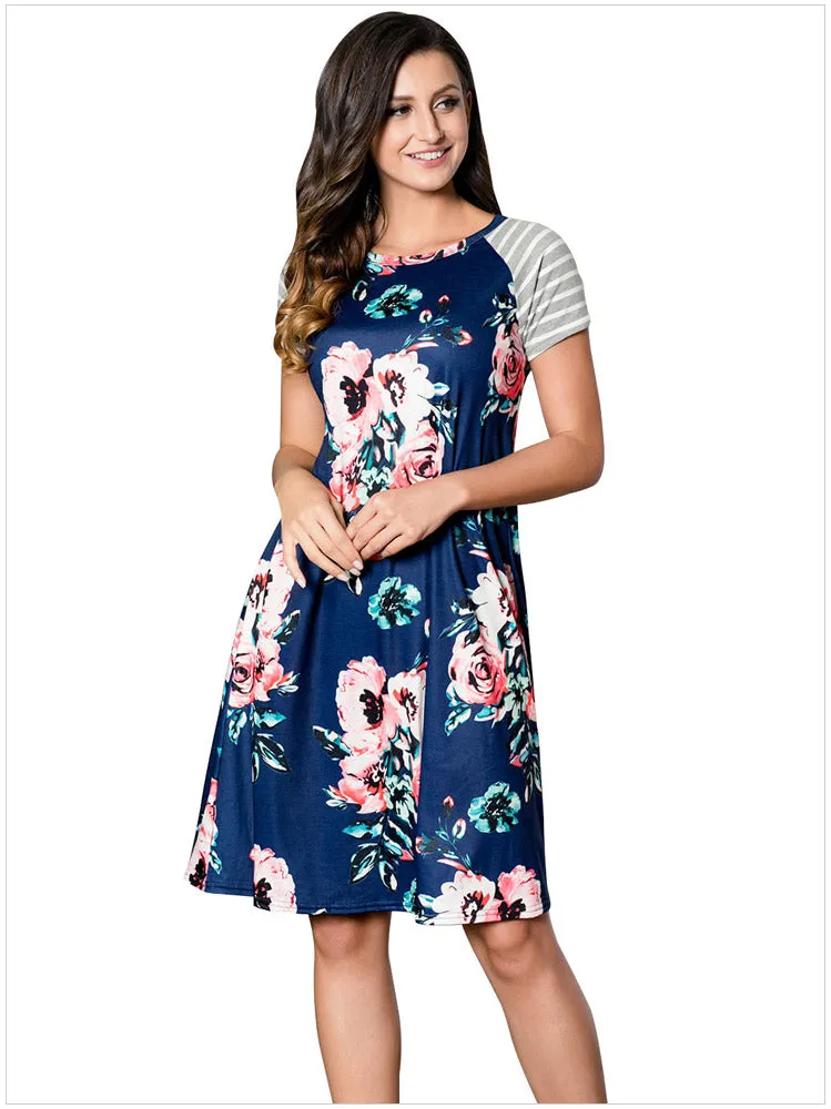 Floral  Causal Dress