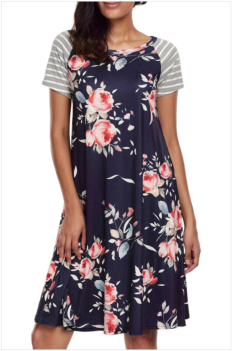 Floral  Causal Dress