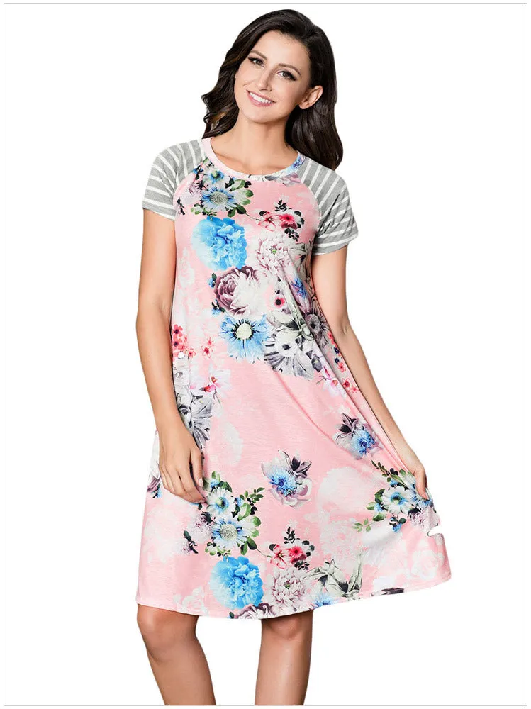 Floral  Causal Dress