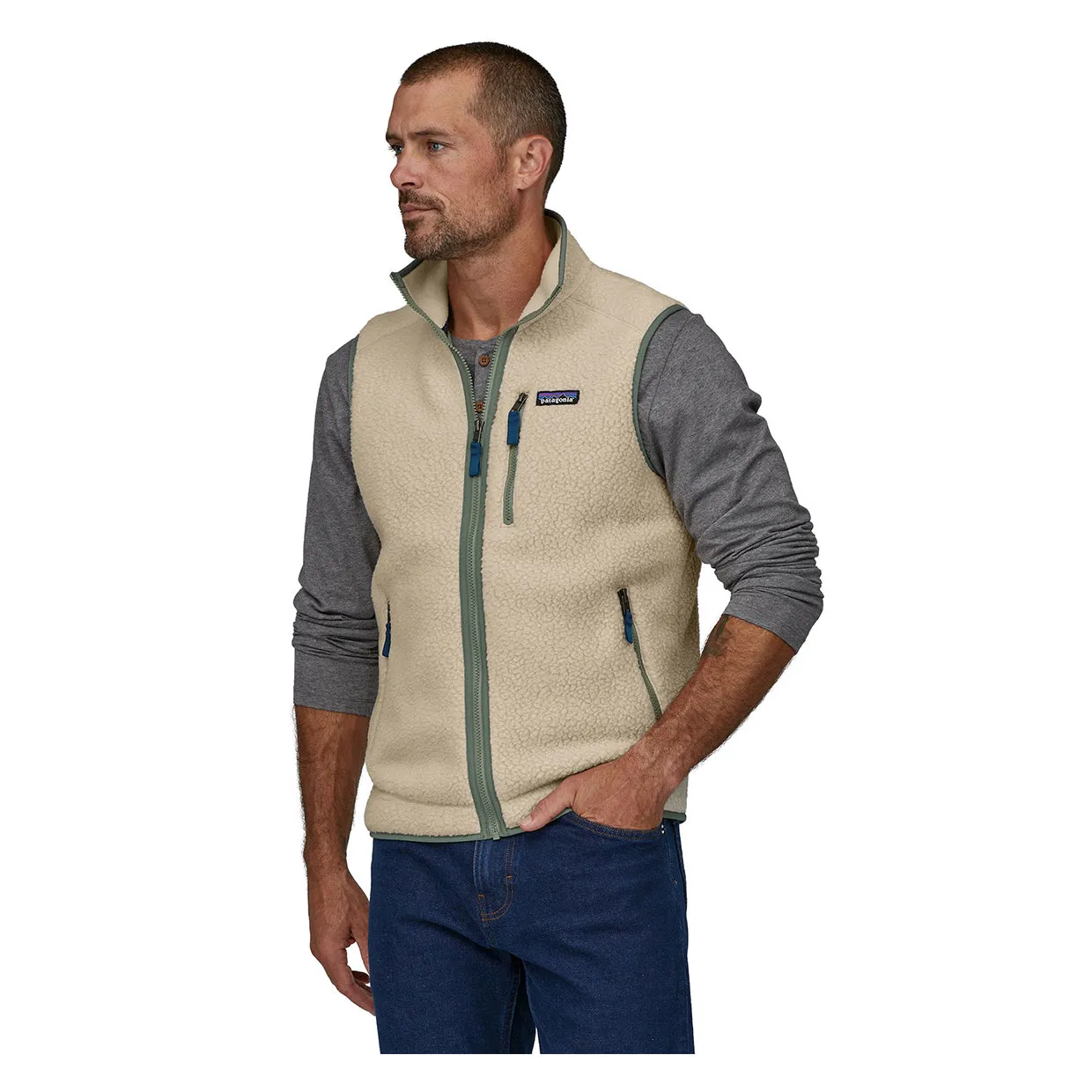 Gilet Patagonia Retro Pile Fleece Vest Khaki