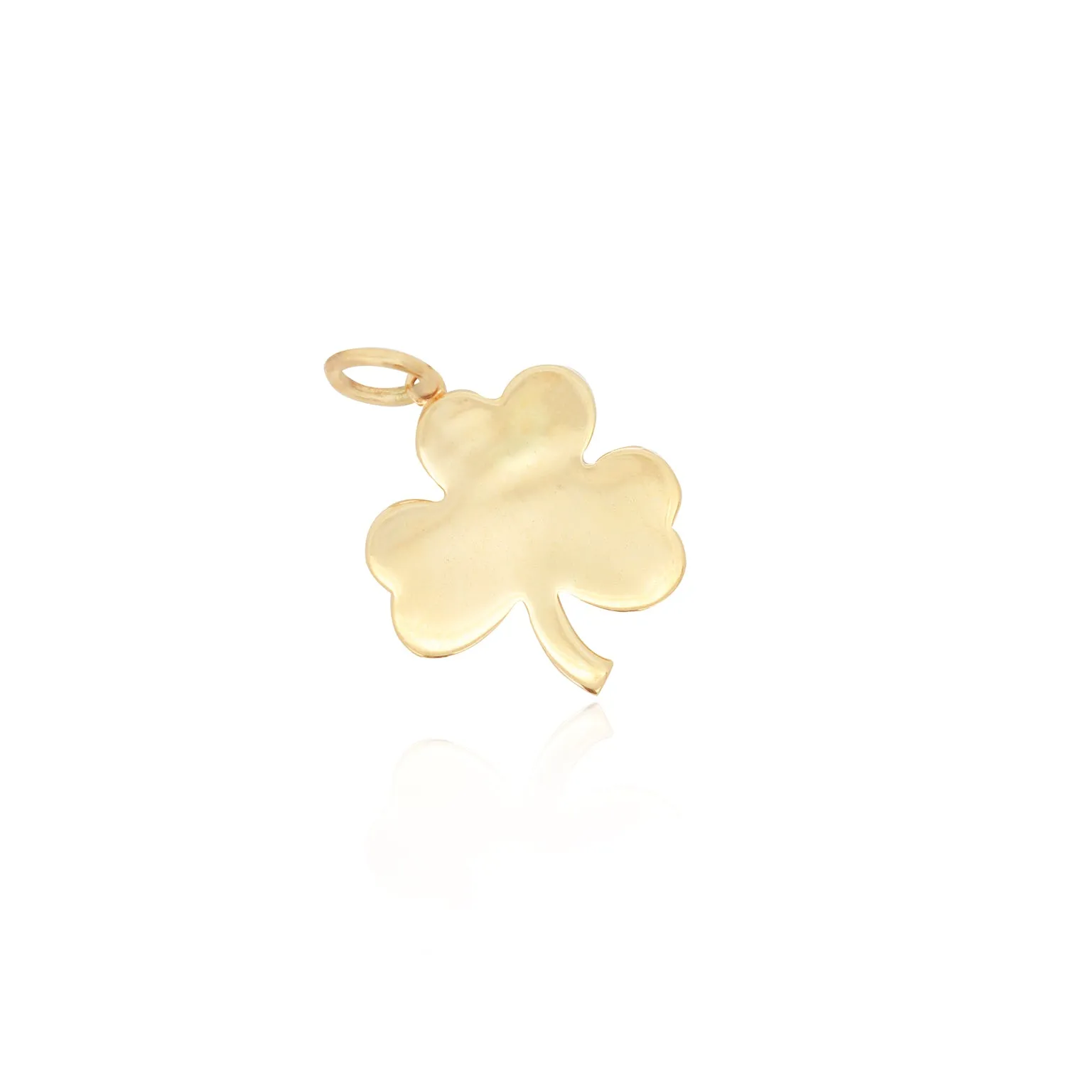 Gold Clover Charm