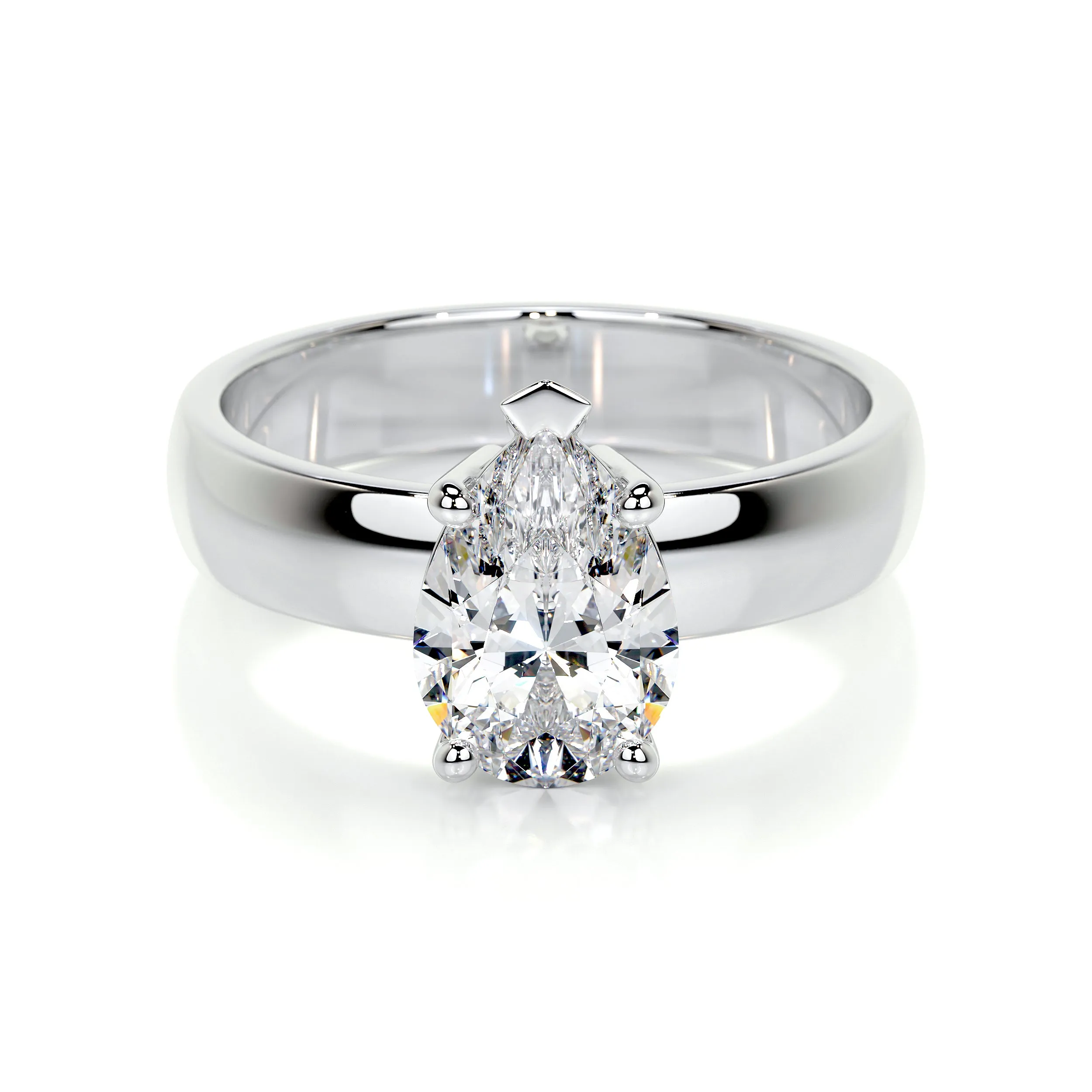 Hannah Lab Grown Diamond Ring -18K White Gold