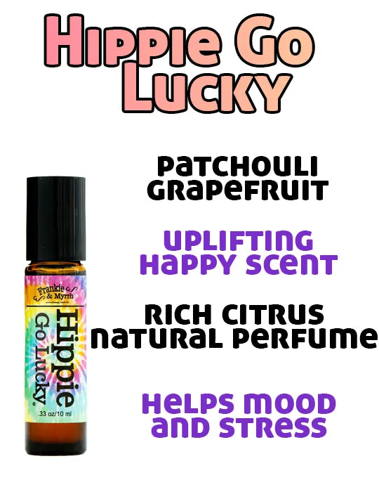 Hippie Go Lucky Roll-on | Patchouli Grapefruit