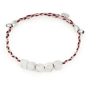 Howlite Gemstone Thread Bracelet