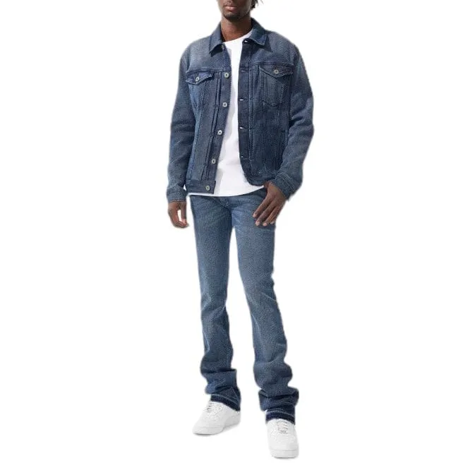 Jordan Craig Cavalry Denim Trucker Jacket (Imperial Blue) JJ359