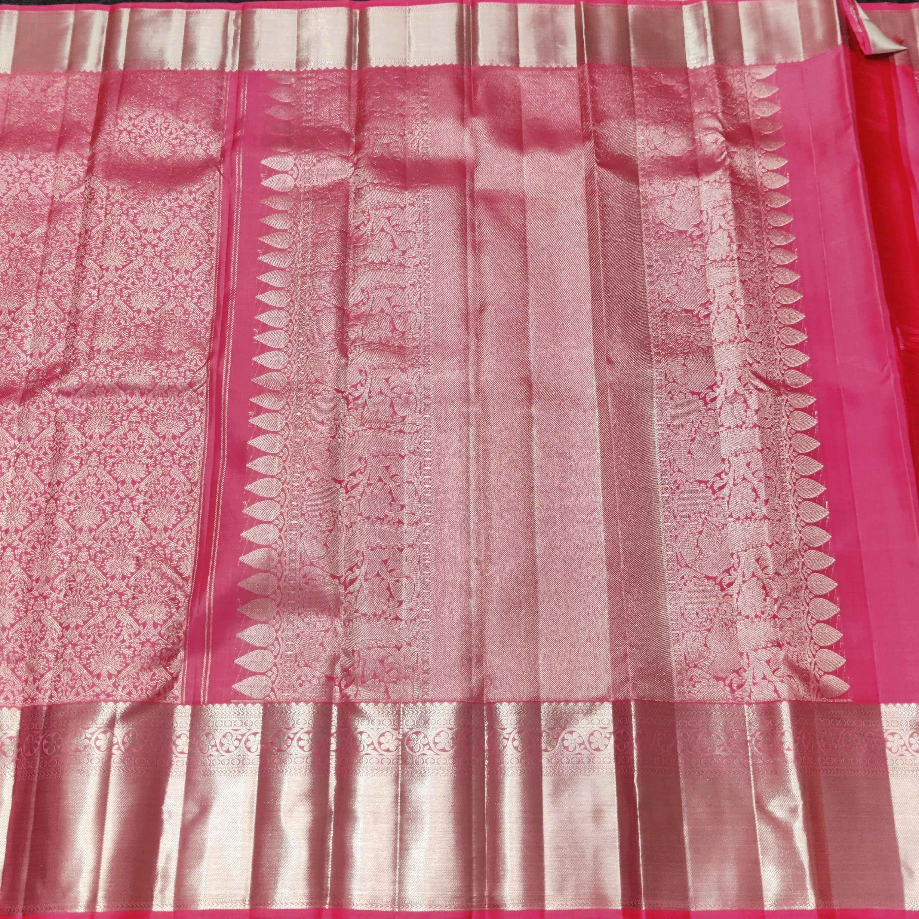 Kanchipure Pastel Saree - KMP15