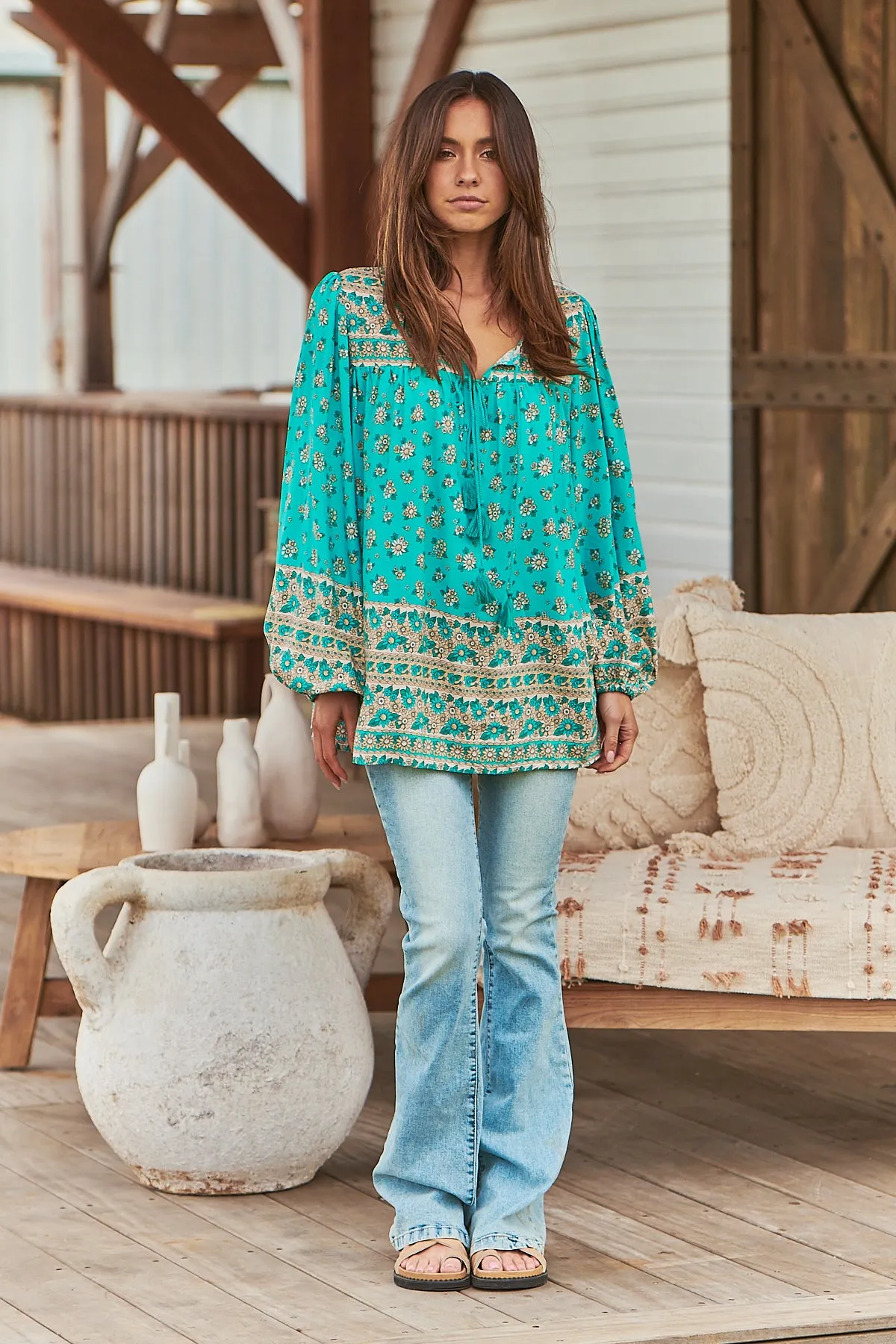 Kasey Blouse - Mint